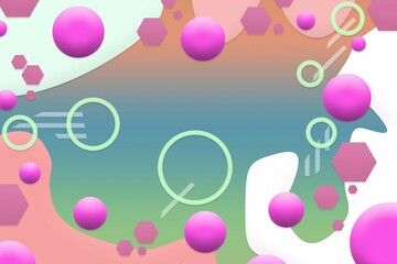 Modern digital futuristic abstract background