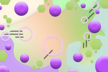 Modern digital futuristic abstract background