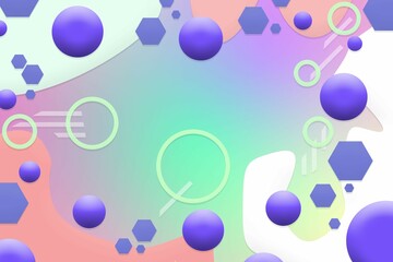 Modern digital futuristic abstract background