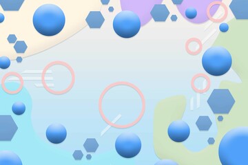 Modern digital futuristic abstract background