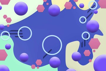 Modern digital futuristic abstract background