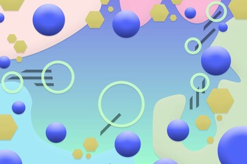 Modern digital futuristic abstract background