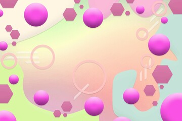 Modern digital futuristic abstract background