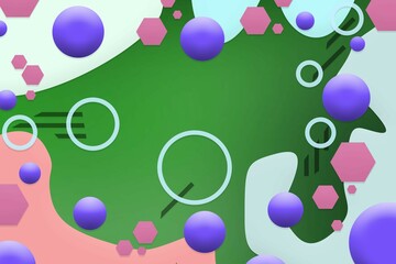 Modern digital futuristic abstract background