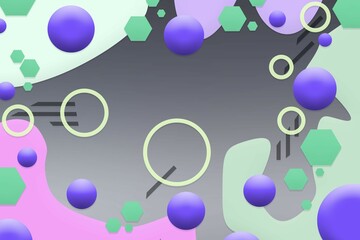 Modern digital futuristic abstract background