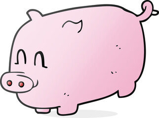 cartoon pig