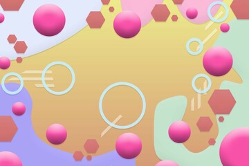 Modern digital futuristic abstract background