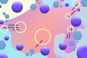 Modern digital futuristic abstract background