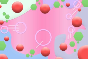 Modern digital futuristic abstract background