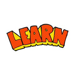 cartoon learn symbol