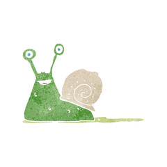 cartoon snail
