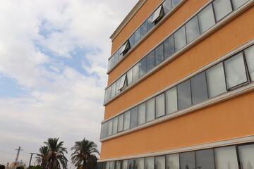 Damascus, Syria - ‎November ‎16, ‎2022: The Syrian Private University (SPU) building
