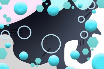 Modern digital futuristic abstract background
