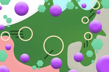 Modern digital futuristic abstract background