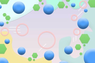 Modern digital futuristic abstract background