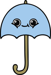 cute cartoon umbrella