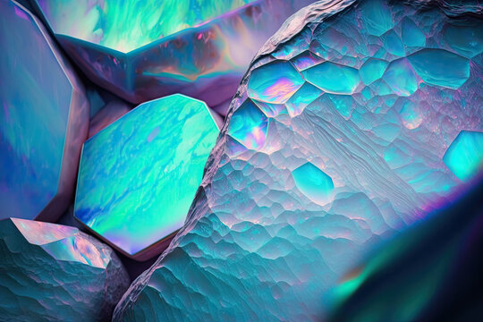 Opal Texture Background - Opal Texture Backgrounds Series - Opal Texture background wallpaper created with Generative AI technology