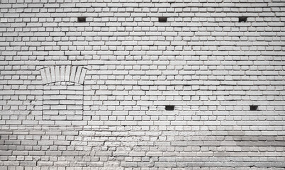 Old brick wall building, background or texture.