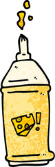 grunge textured illustration cartoon squirty cheese