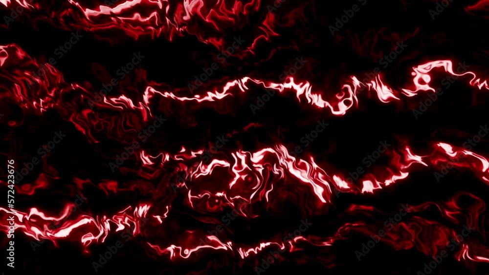 Aufkleber stream of glowing and flickering lines of energy. motion. electric power flows with luminous curves.