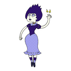 cartoon vampire girl