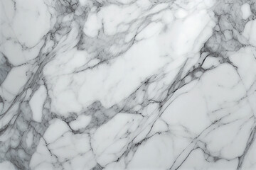White marble background. AI generated image.