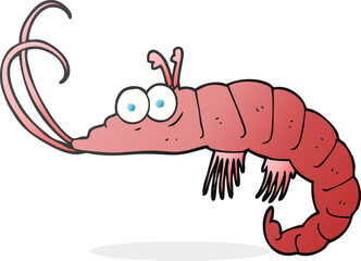 cartoon shrimp