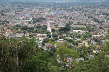 Obraz premium View to Holguin in Cuba