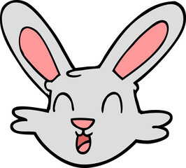 cartoon doodle cute bunny