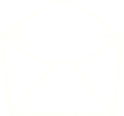 Open Envelope Chalk Drawing