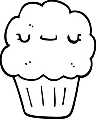 cartoon muffin
