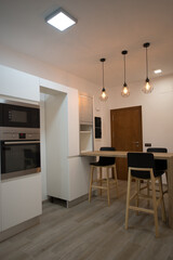 perfectly equipped modern kitchen in a home 
