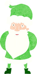 cartoon santa claus
