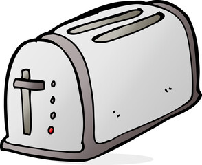 cartoon toaster