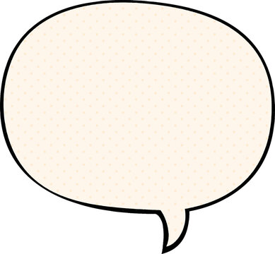 cartoon speech bubble in comic book style and speech bubble in comic book style