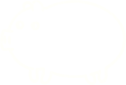 Pig Chalk Drawing