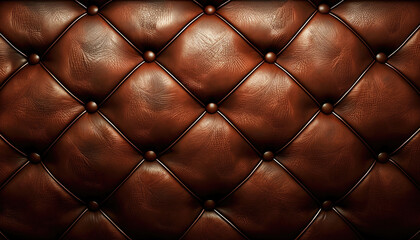 leather of an old corner bench