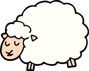 cartoon sheep