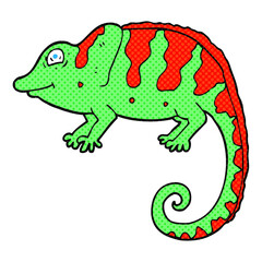 cartoon chameleon