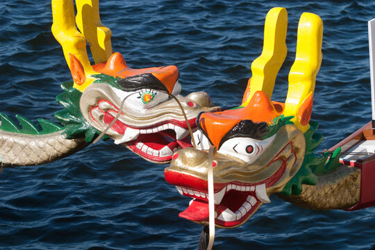 Dragon Boat Races held on Lake Champlain in Burlington VT. 