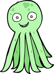 cartoon octopus