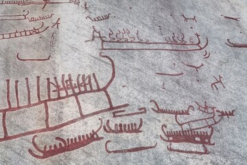 Site de Tanum en Suède: gravure sur pierre et mégalithes