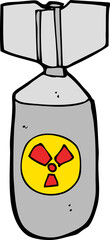 cartoon nuclear bomb