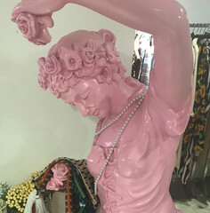 Pink Statue