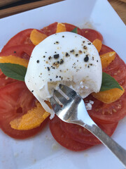 Tomatoes and Mozzarella 