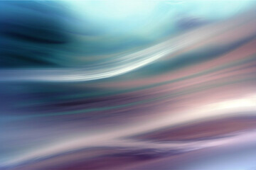 Abstract Wavy Blue, White, and Pink Background
