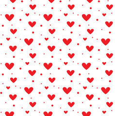 Heart pink Patterns, Heart white seamless Backgrounds, Heart Love Cards Vector Illustration, Heart wallpaper love romance and wedding symbols.