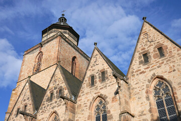 Fototapeta na wymiar Walpurgiskirche in Alsfeld