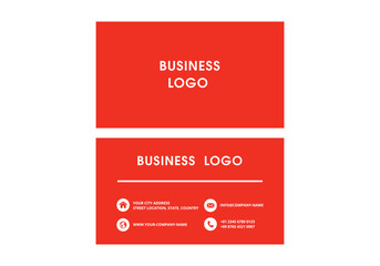 business card design for your company