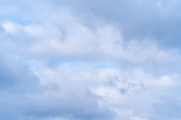 blue sky with clouds. wallpaper and background
